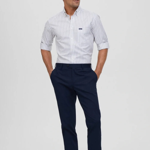 Faconnable REGULAR FIT STRIPED SHIRT. Size XL - Picture 4 of 11